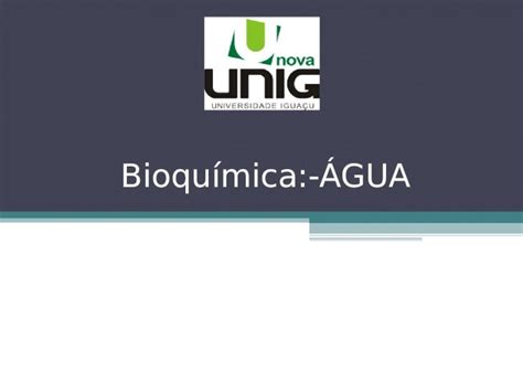 Ppt Bioqu Mica Gua Gua Os Quatro Elementos Qu Micos Mais