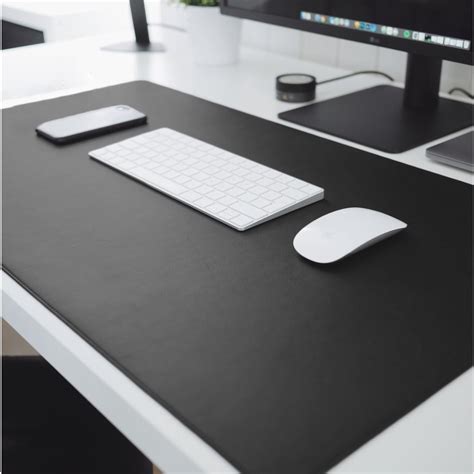 Desk Pad Mouse Pad Tapete De Mesa 90x40 Couro Sintetico Extra Grande