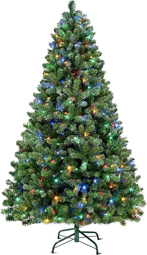 Sapin Artificiel Haut De Gamme Pré Illuminé Extérieur H210cm Floranet