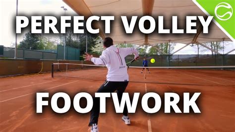 Perfect Tennis Volley Footwork In 4 Steps Youtube