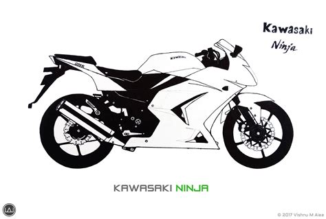 Kawasaki Ninja - Vishnu M Aiea