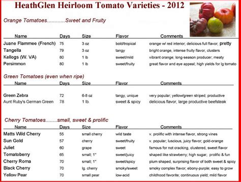 Comparing Heirloom Tomato Varieties - Farmtojar.com