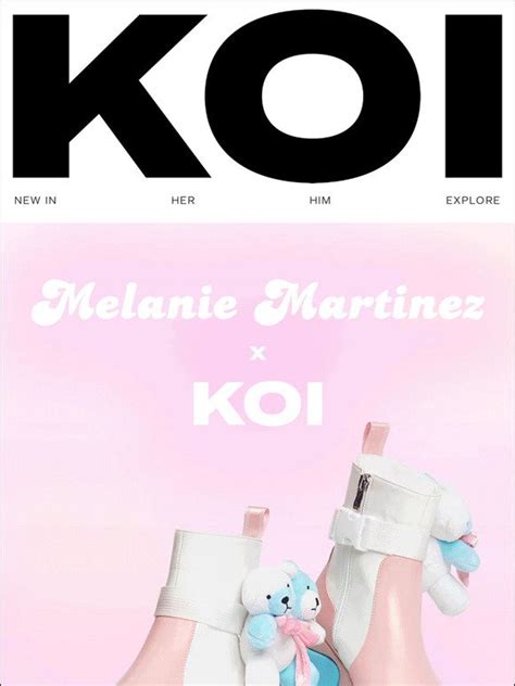 Koi Footwear Melanie Martinez X KOI Launching Milled