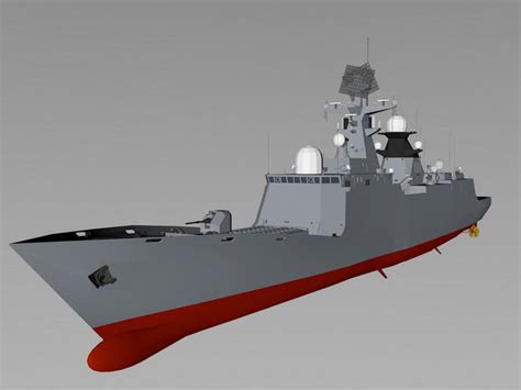 Chinese Type 054 Frigate 3d Model Cinema 4d Files Free Download Modeling 48046 On Cadnav