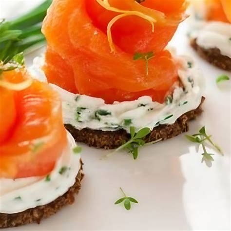 Roggebrood Crostini Met Zalm Jumbo