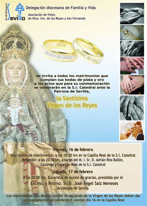 Bodas De Oro Y Plata Matrimoniales En La Catedral De Sevilla Archidiócesis De Sevilla