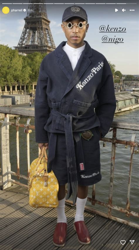 Pharrell Wins Paris Fashion Week With His M Louis Vuitton Speedy Bag