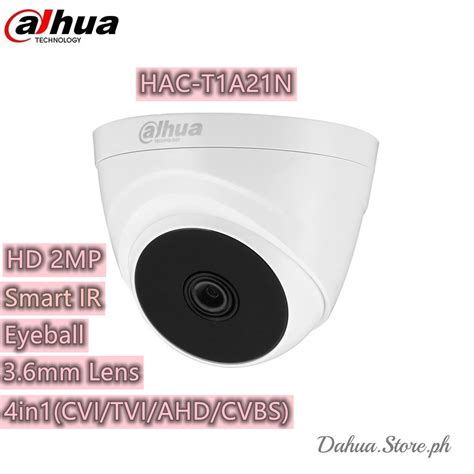 Dahua HD 2MP IR Eyeball CCTV Camera Wired Weatherproof Night Vision