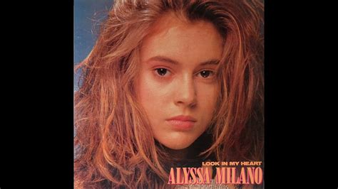 모노모노 뮤직 Look In My Heart Alyssa Milano 1990 Lp Youtube