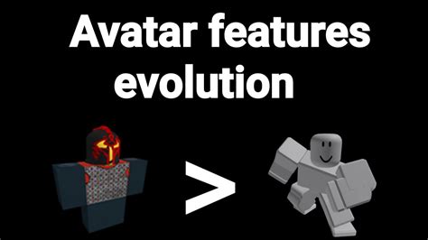 Roblox Avatar Features Evolution 2004 2020 Youtube