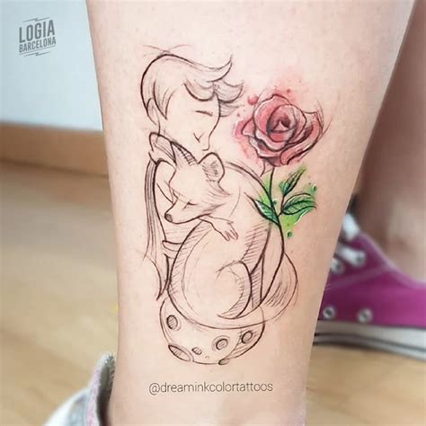 Tatto El Principito Rosa Principito Y Zorro Tatuaje Principito Porn