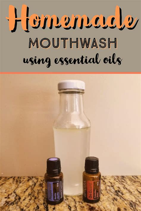 Homemade Mouthwash Using Essential Oils Realm Of Vibes