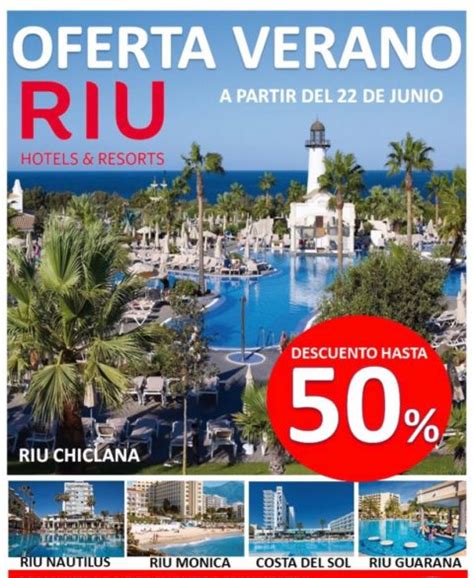 Oferta De Verano En Hoteles Resorts Riu Viajes Abaranda