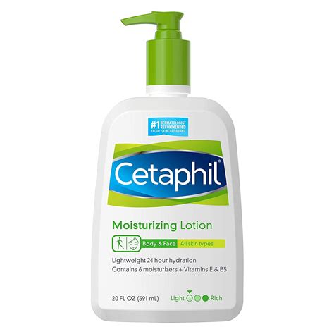 Cetaphil Moisturizing Lotion 20 Fl Oz Instant Long Lasting 24