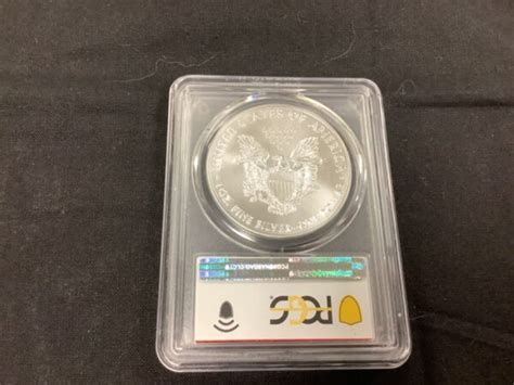 2020 S SILVER EAGLE PCGS MS70 EMERGENCY ISSUE STRUCK AT SAN FRANCISCO