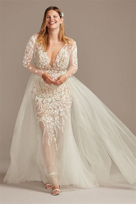 Plus Size Wedding Dresses With Straps