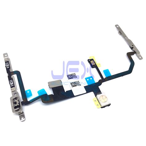 Power Flex Cable For Iphone 8 Plus Volume Button Mic Flash Led Silent Switch Ebay