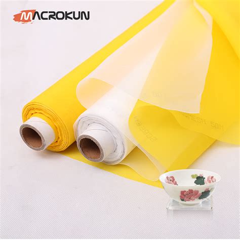 Polyester Silk Screen Printing Roll Mesh China Polyester Mesh And Screen Printing Mesh Cloth