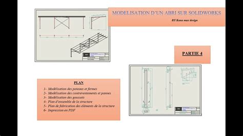 Partie 4 Tutoriel SolidWorks Mise en plan Cotation plan de détails d