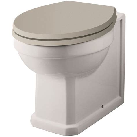 Hudson Reed Richmond White Comfort Height Back To Wall Toilet Pan