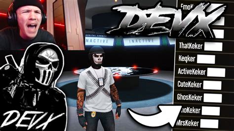 I Went UNDERCOVER In The DEVX Crew In GTA Online Most Tryhard Crew