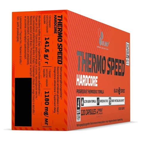 Жироспалювач Thermo Speed Hardcore Olimp 120 капсул