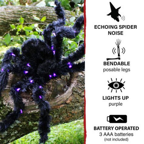 Haunted Hill Farm Hhspd Hlsa Floating Spider With Light