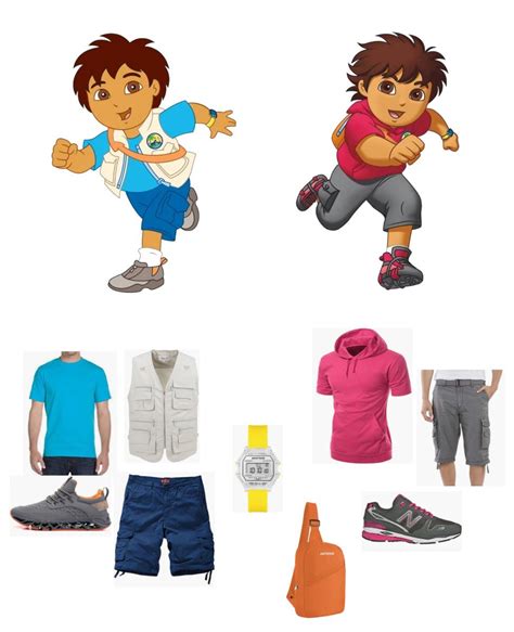 Diego And Dora Costumes