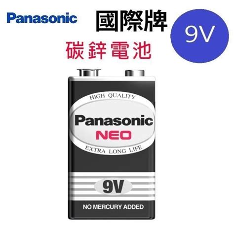 Panasonic 國際牌 【南紡購物中心】 【6顆】 國際 9v 碳鋅電池 Pchome 24h購物