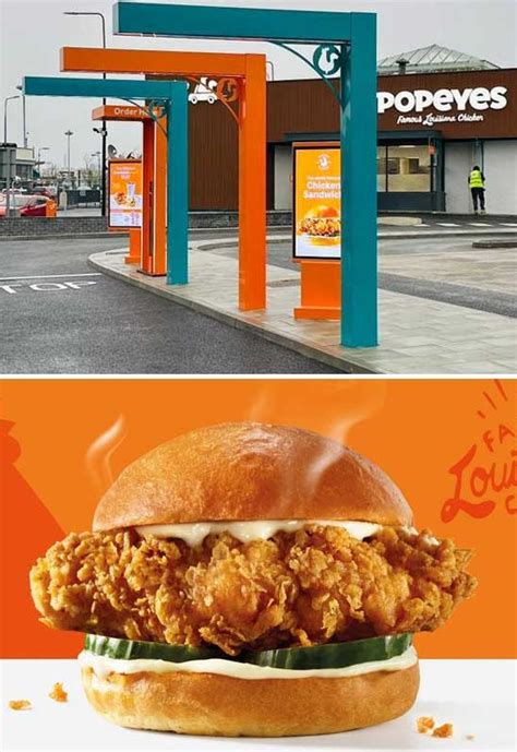 Popeyes First Drive Thru Opens In Rotherham Feed The Lion