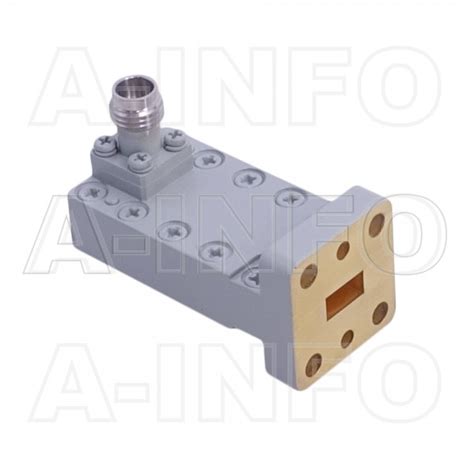 Wcak Cu P Right Angle Rectangular Waveguide To Coaxial Adapter