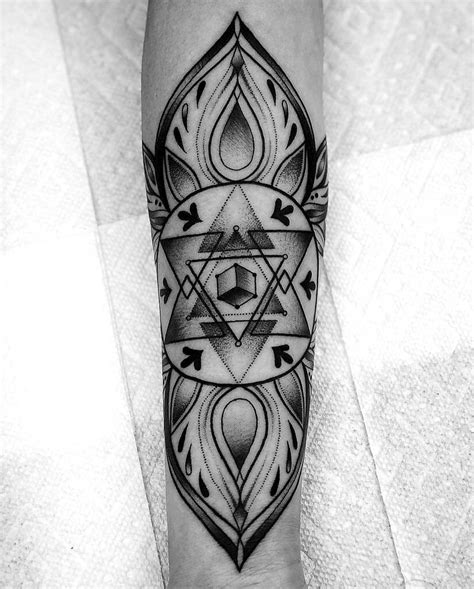 Sacred Geometry Tattoo Triangle