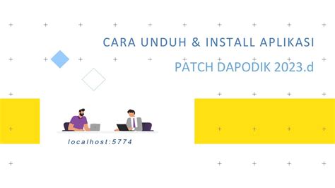 Tutorial Dapodik 2023 Rilis Dapodik 2023 D Cara Update Dapodik