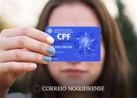 CPF será número único de identificação do cidadão Correio Nogueirense