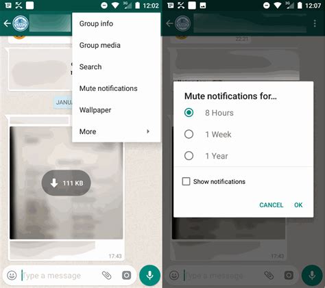 How To Mute Groups Or Friends On Whatsapp