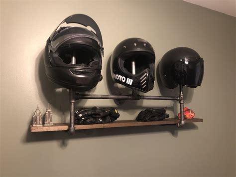 Simple And Practical Bike Helmet Storage Solutions Home Storage Solutions