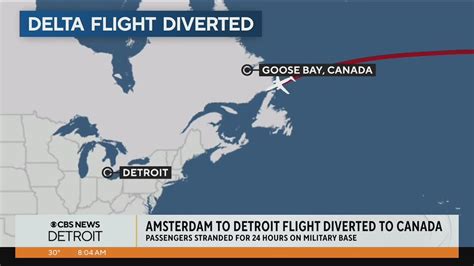 Delta Flight To Detroit Diverted To Canada Over Mechanical Issue Youtube