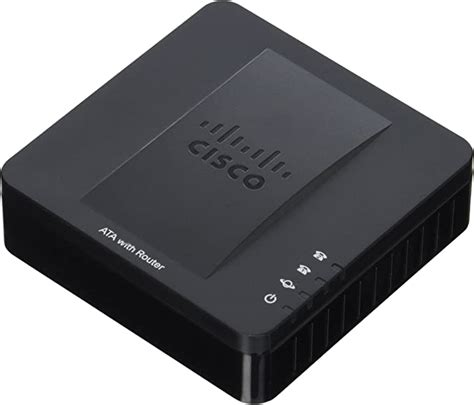 Cisco Ata Con Router Adaptador De Tel Fono Anal Gico Amazon Es