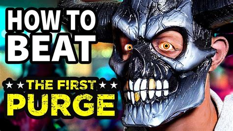 How To Beat The Experiment In The First Purge Youtube