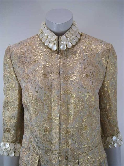 Dolce And Gabbana Gold Brocade Embellished Jacket For Sale At 1stdibs