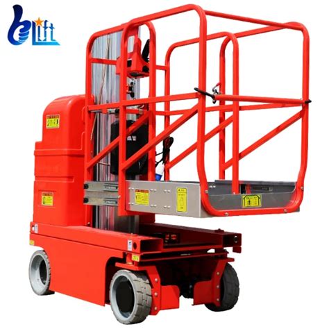 6m 7 5m 9m Self Propelled Aluminum High Aerial Work Platform