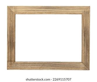 rustic wood frame cut   stock photo  shutterstock