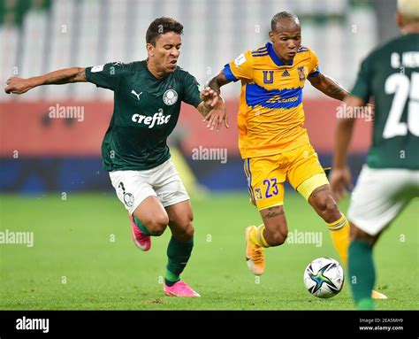 Doha Capital Of Qatar 7th Feb 2021 Luis Quinones R Of Tigres UANL