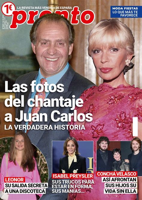 Juan Carlos I y Bárbara Rey en la portada de tu Revista Pronto