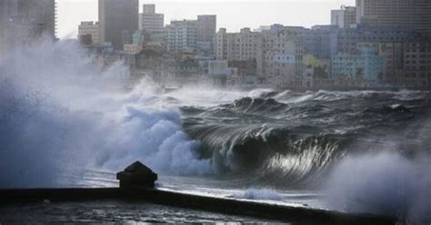 Emiten Aviso Especial En Cuba Por Inundaciones Costeras Todo Cuba