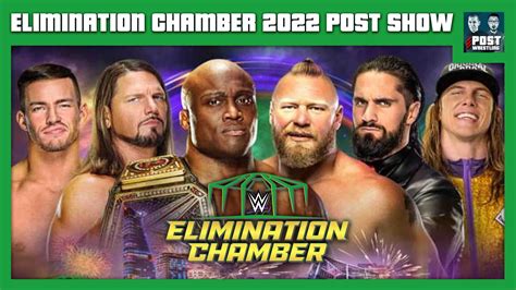 Wwe Elimination Chamber 2022 Match Card