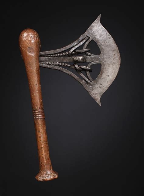 Ceremonial Axe Kilonda Songye Dr Congo Ertribal Songye Tribal