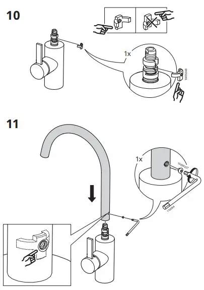 Ikea DelsjÖn Kitchen Mixer Tap Instruction Manual