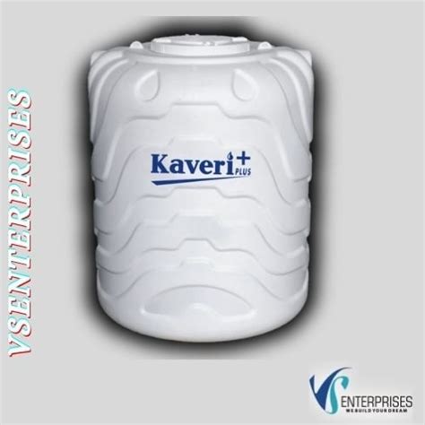 Plastic Kaveri Plus Water Tanks White 2000 L At Rs 15000 Piece In