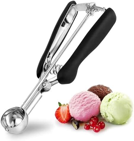 Cuillère à glace 30mm TJ POP Petite Cuillère à Glace en Acier